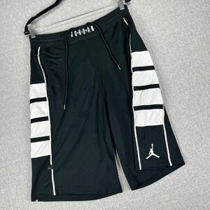 Michael Air Jordan Basketball Shorts Men M 30 Black White NBA Jumpman sport Logo